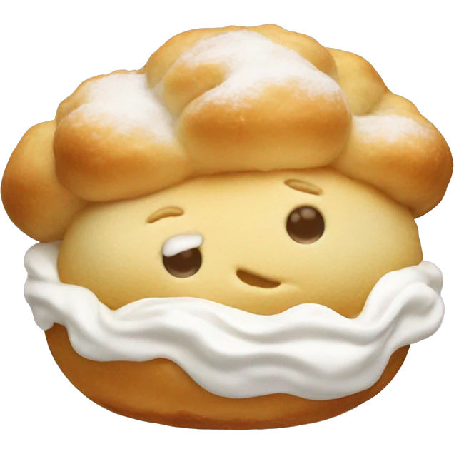 cream puff emoji