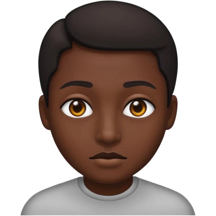 I said black eyes emoji