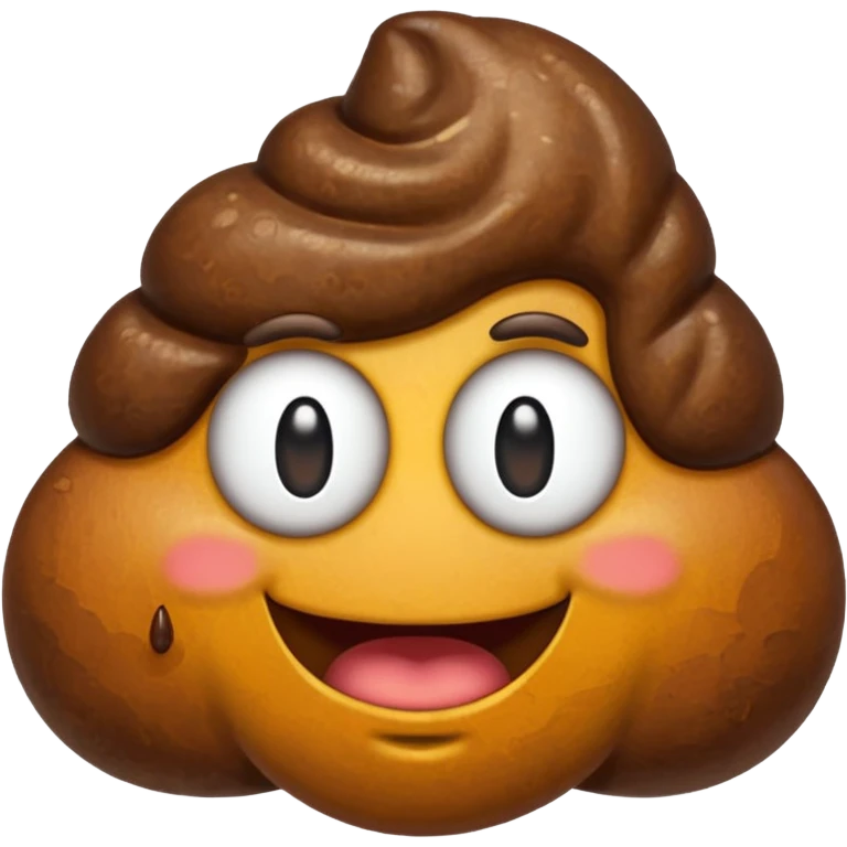 Poop emoji with supermicro logo emoji