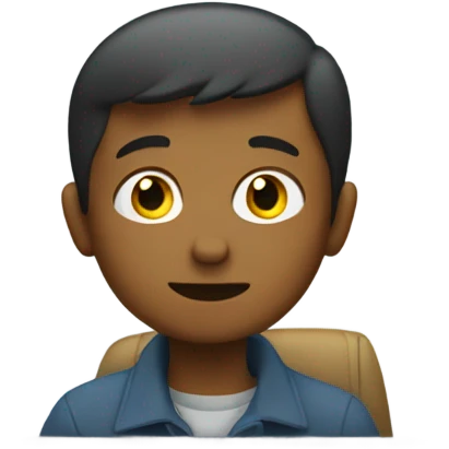 boy in a car   emoji