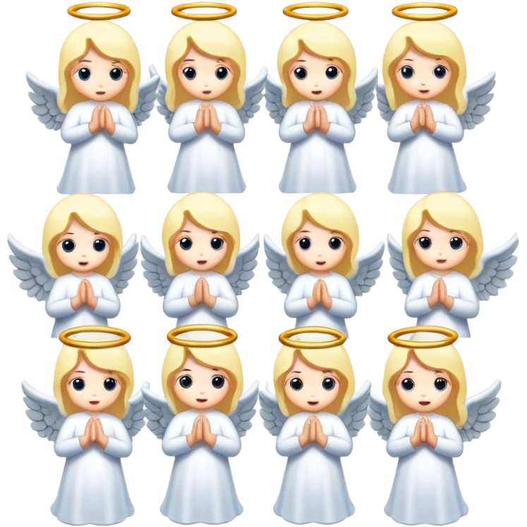 10 angels emoji