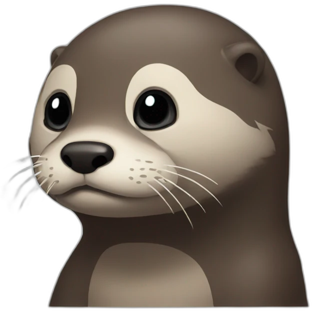 sad otter emote emoji
