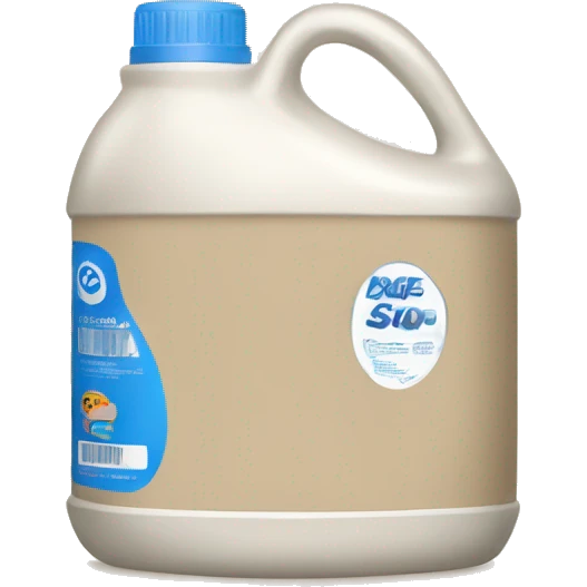 Beige laundry detergent  emoji