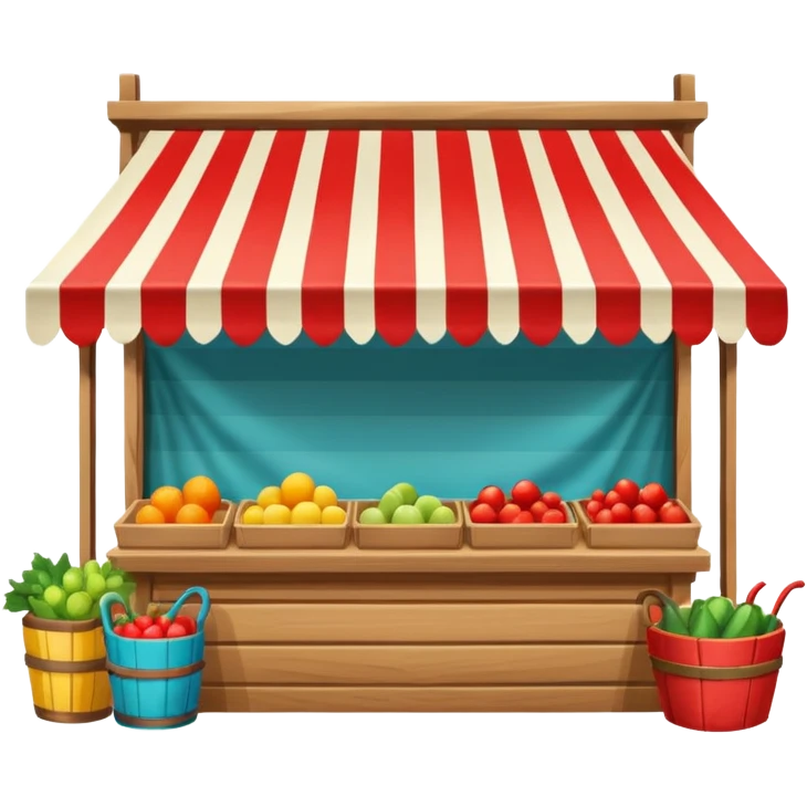Street Market Stall
 emoji