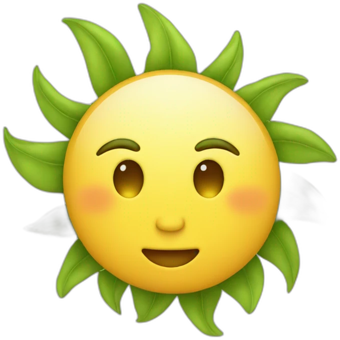 Soleil filante emoji