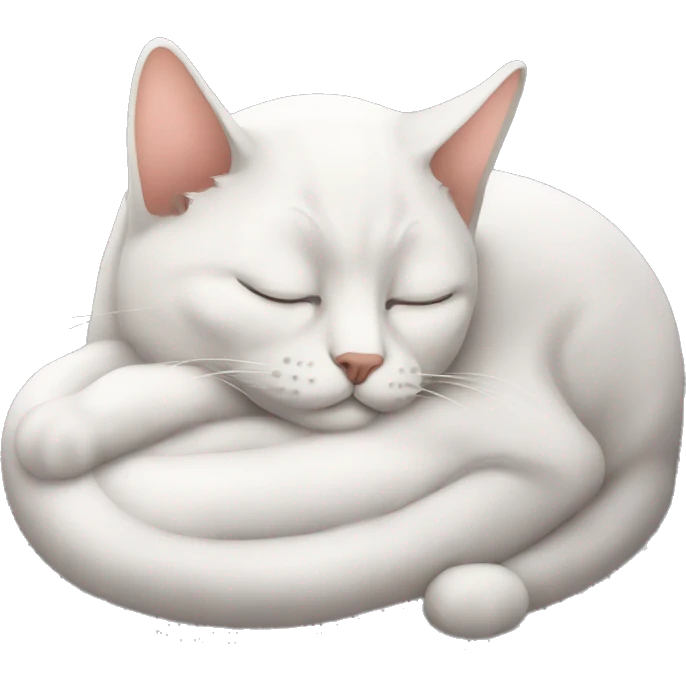 Sleep cat  emoji