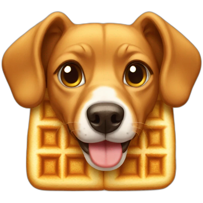 waffle dog emoji