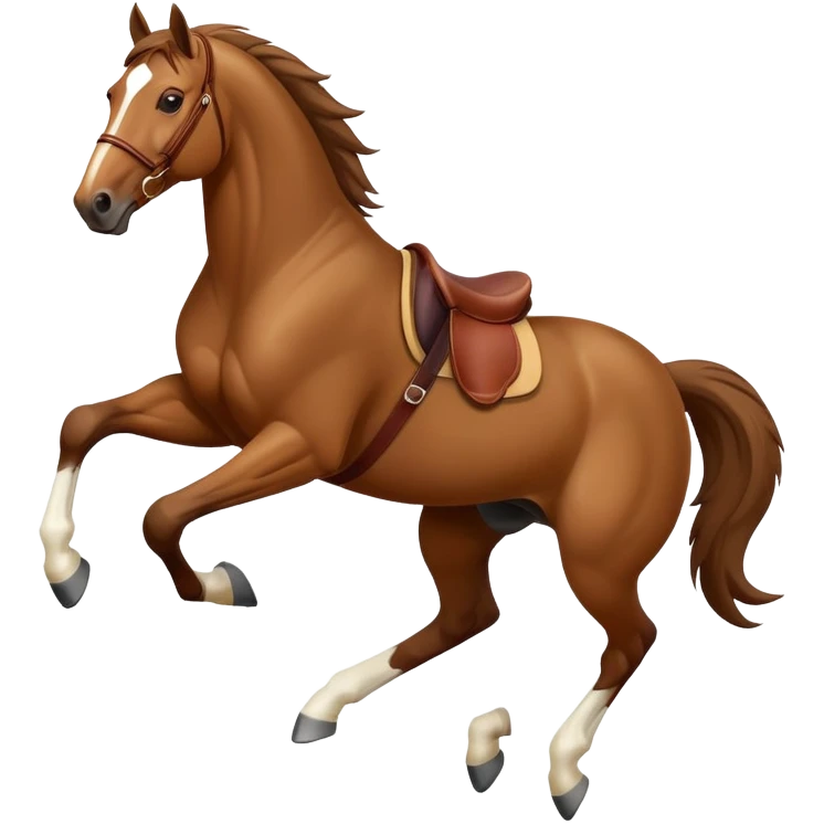 jumping horse emoji