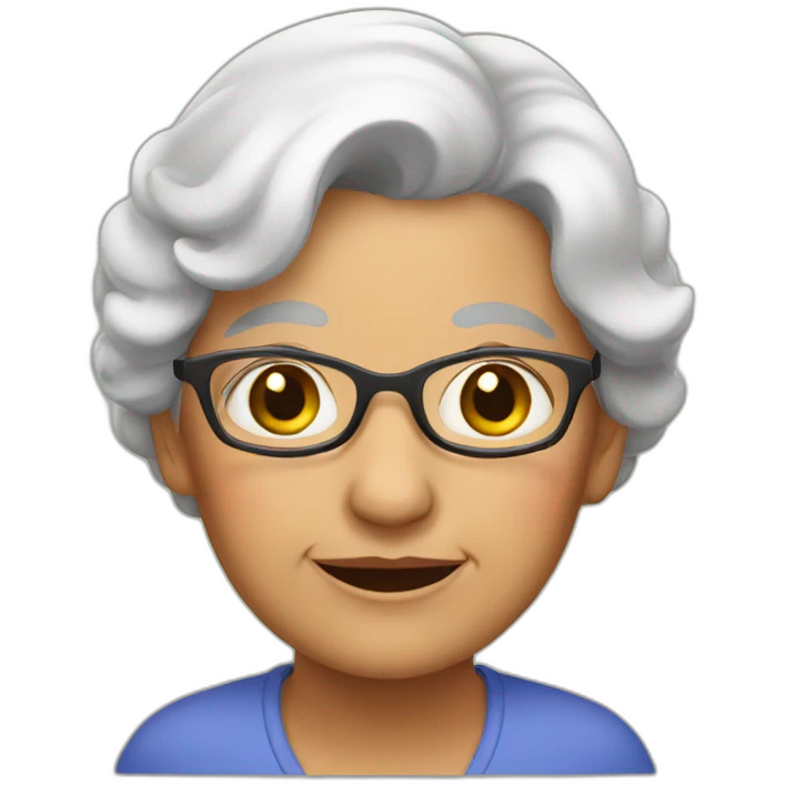 Grandma emoji