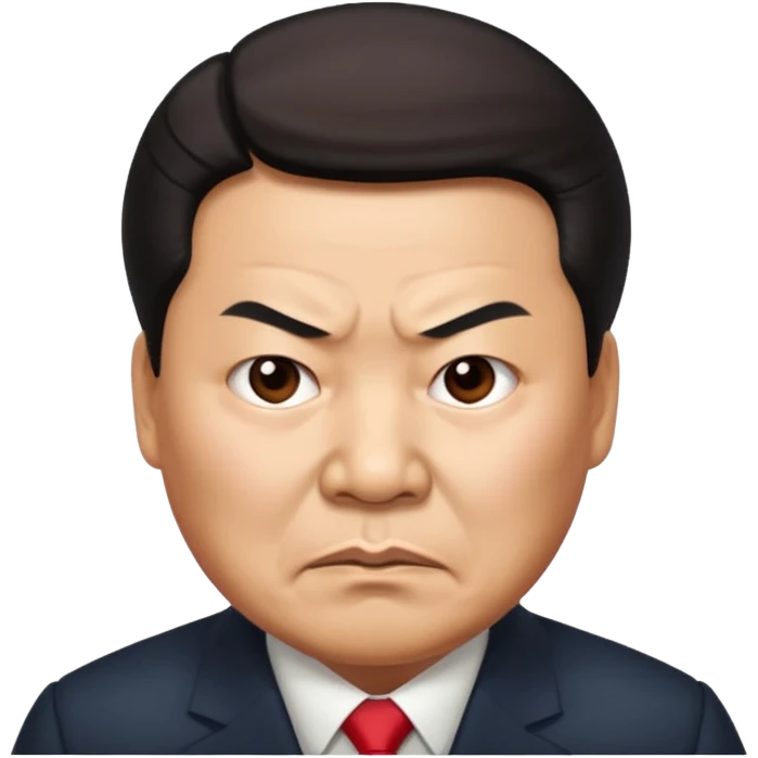 Angry Xi Jinping emoji