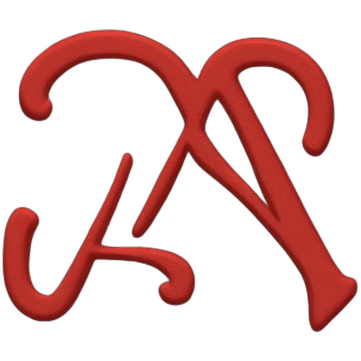 red letter "a" emoji