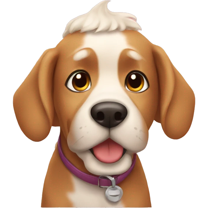 Perro cafe emoji