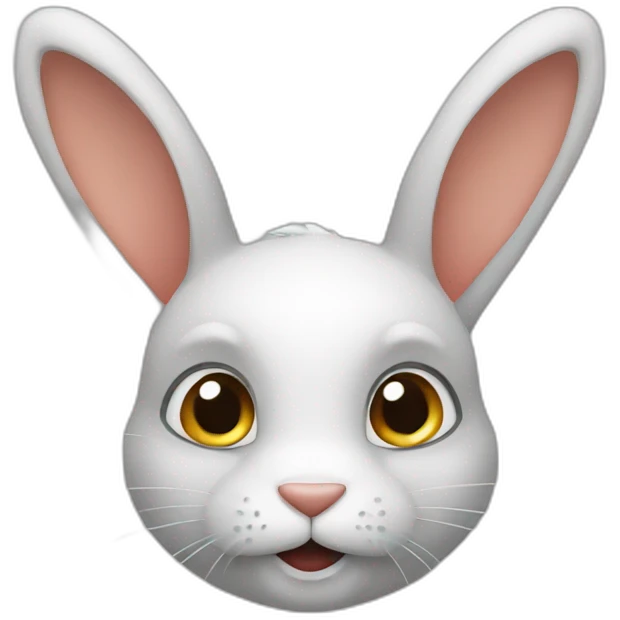 rabbit top view emoji