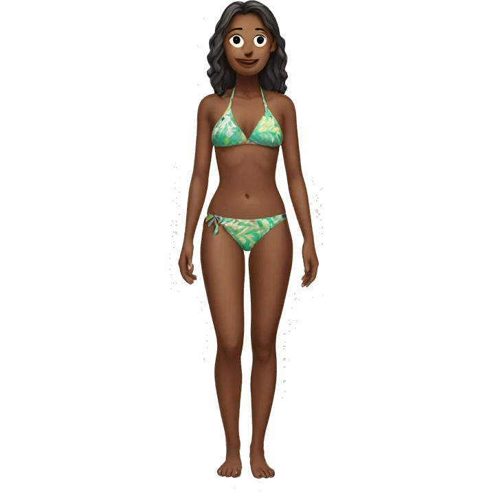 woman in bikini emoji
