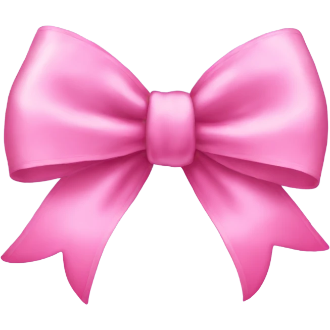 pink pretty bow  emoji