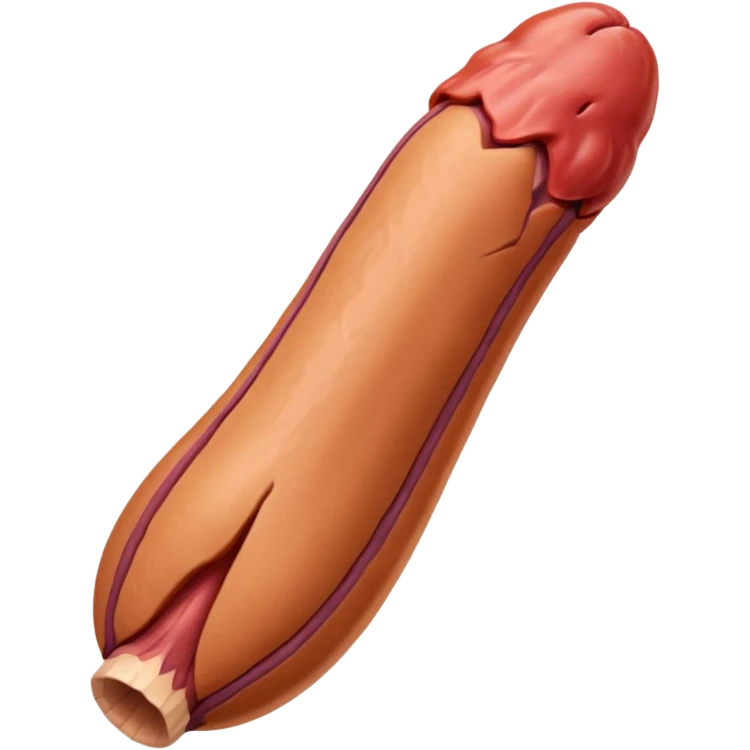 Pênis realista emoji