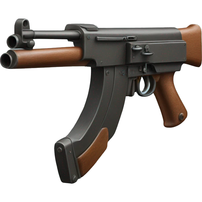Thompson M1921 Submachine Gun horizontal  emoji