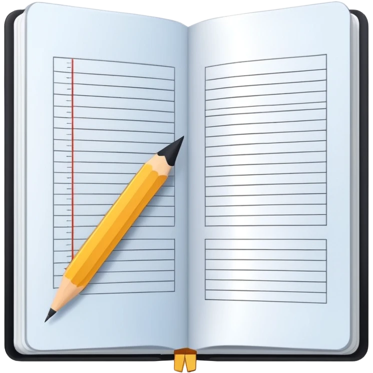 Minimalistic flat vector icon, iOS style, thin black contour on white background. Open textbook with geometric formulas and a ruler. No text, no shadows emoji