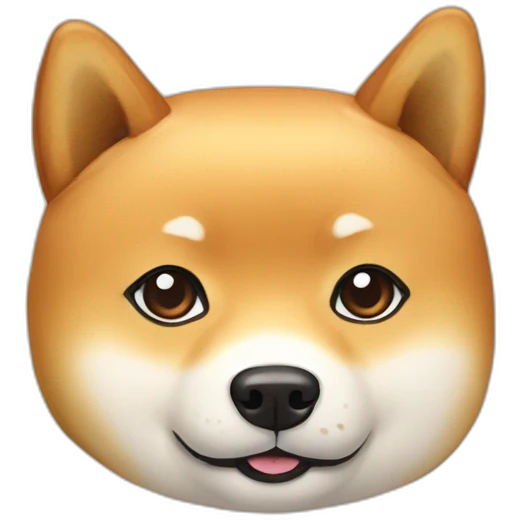 shiba-dog in bread emoji