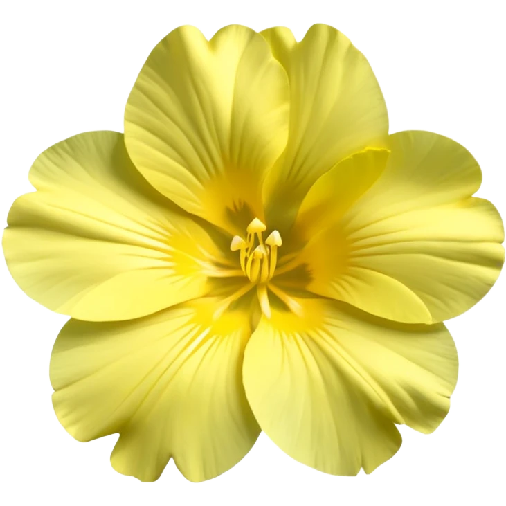 evening primrose flower emoji