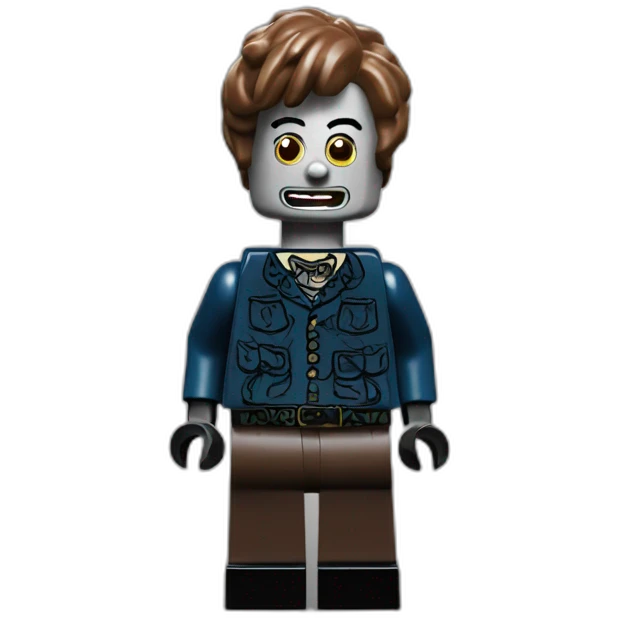 Minifig Lego frighten emoji