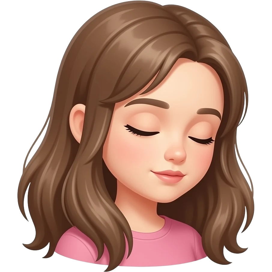 sleeping girl emoji