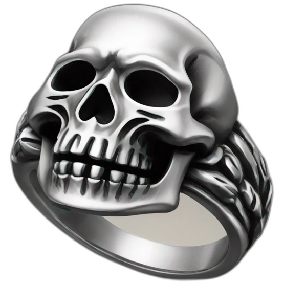 Memento mori ring emoji