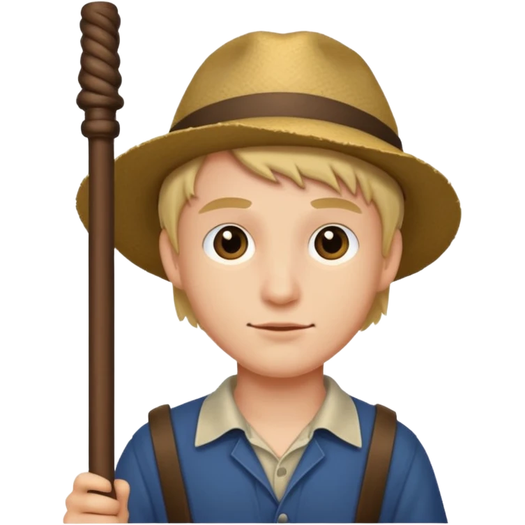 jack holding small pole emoji