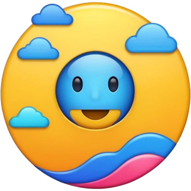 posmodern art emoji