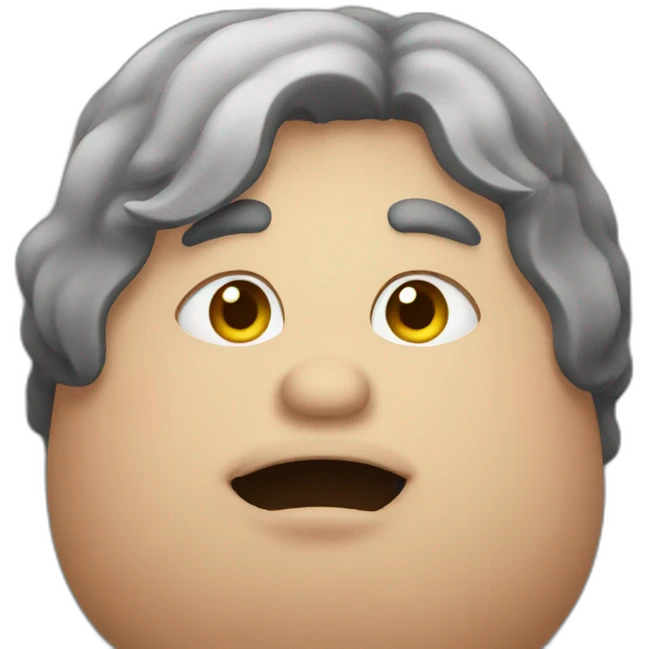 Fat emoji
