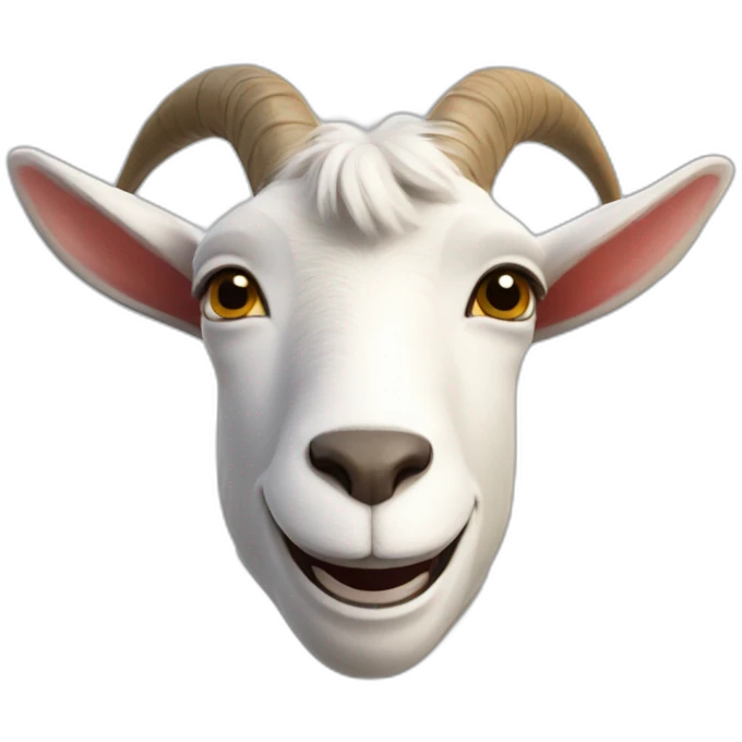 Thumb up goat emoji