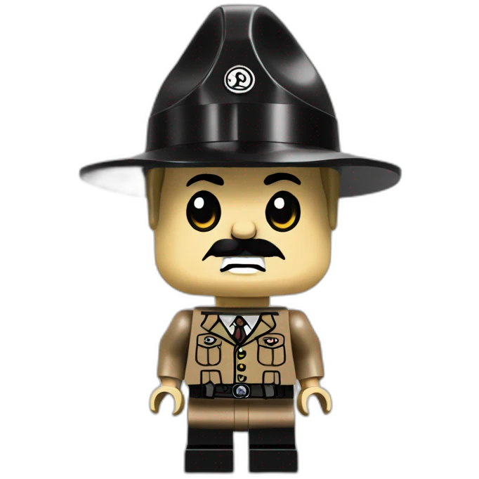 hitler lego figure emoji