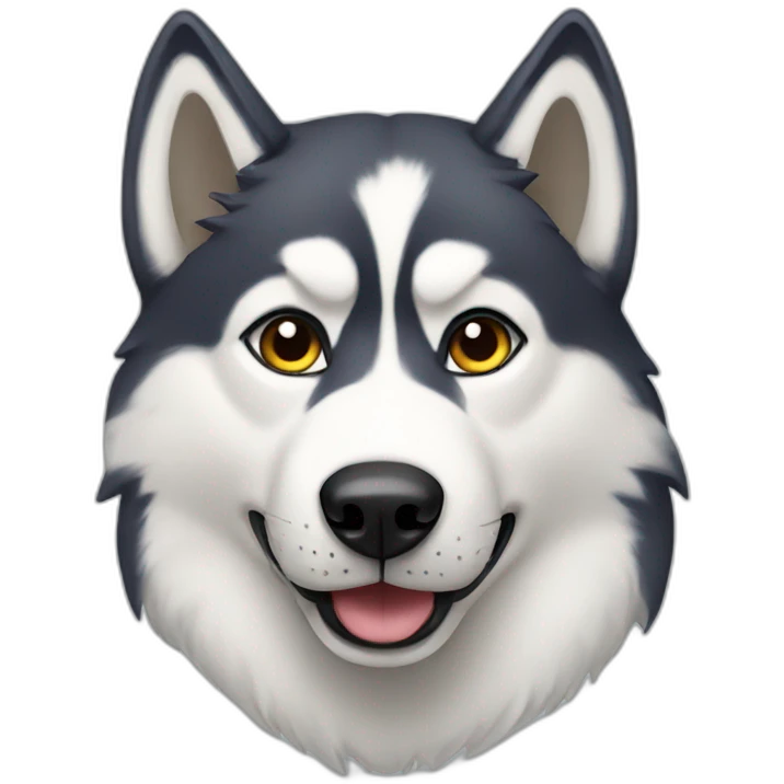 Husky emoji