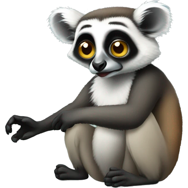 Drunk lemur  emoji