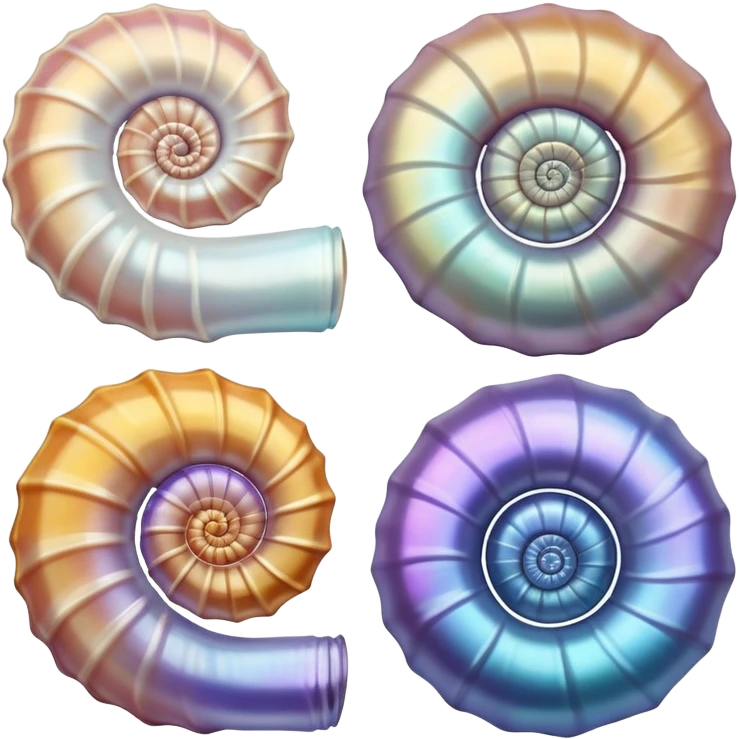 Aesthetic seashells emoji