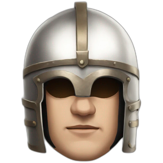 Paul Mescal wearing a gladiator helmet emoji