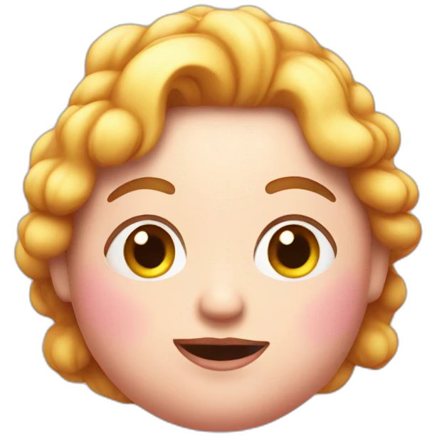 fat pink character emoji
