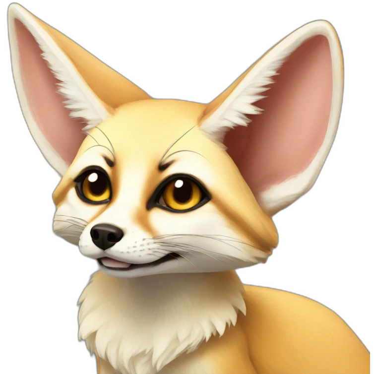Fennec fox emoji
