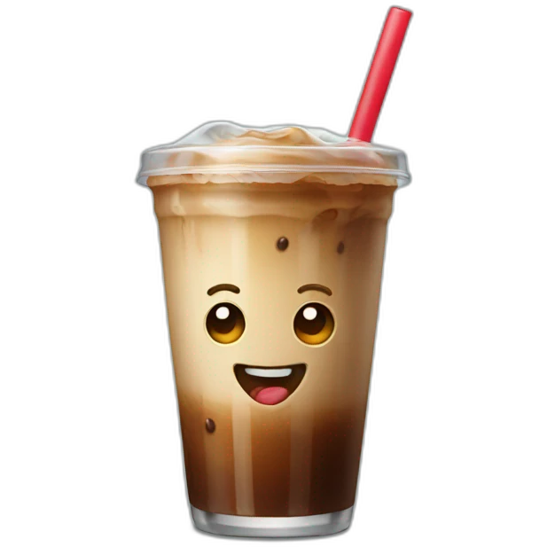 ice coffee emoji