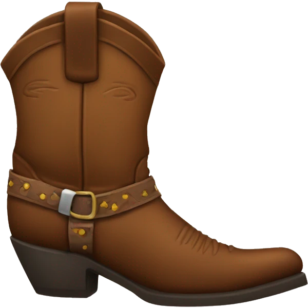Cowboy boots emoji
