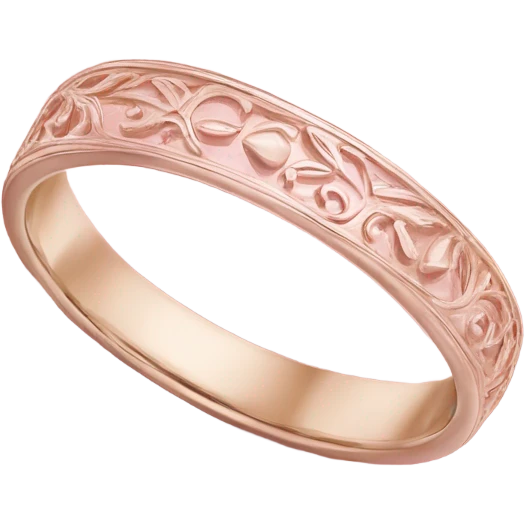 pastel pink wedding rings emoji