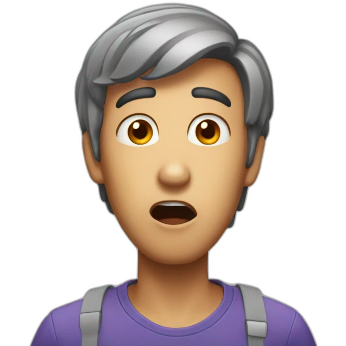 surprised emoji