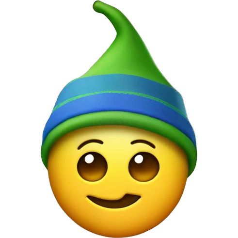 Ein iphone der en birnen logo hat emoji