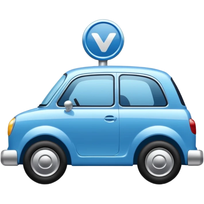 icône de vérification bleu avec une coche blanche, qui ressemble au badge de vérification utilisé sur certaines plateformes sociales emoji