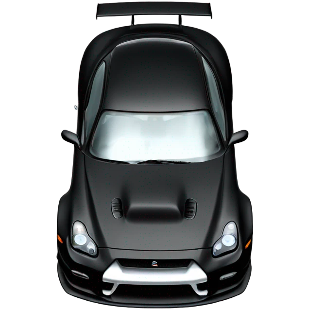 Black gtr 34 back emoji