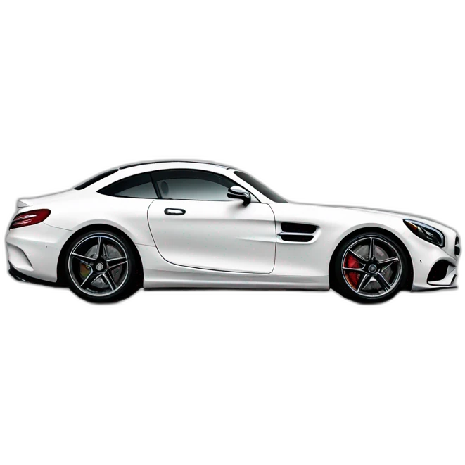 Amg Mercedes white emoji