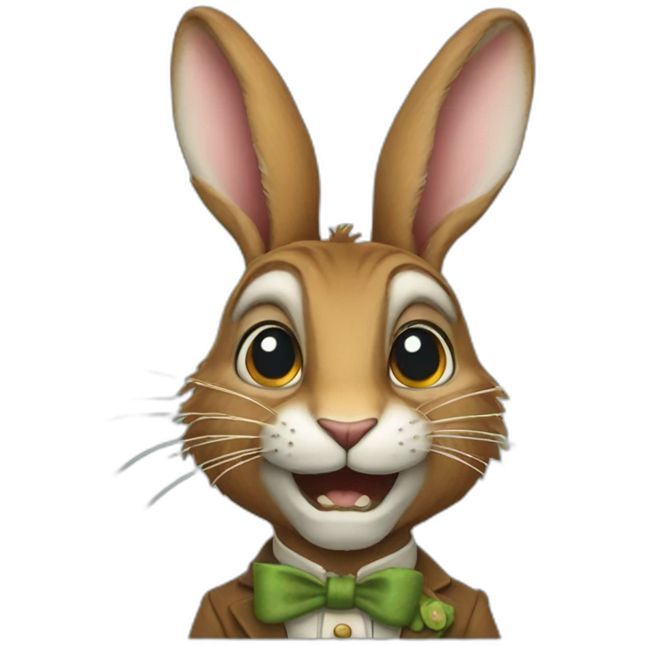 Alice's March Hare emoji