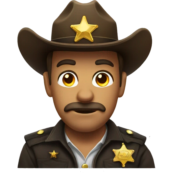 Sheriff bull emoji