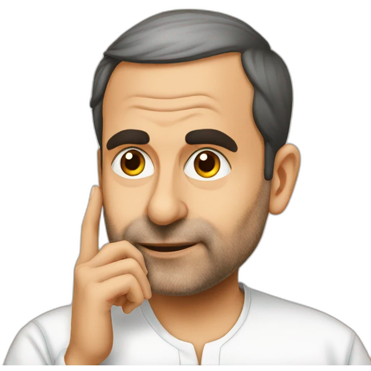 rahul-gandhi-picking-nose emoji