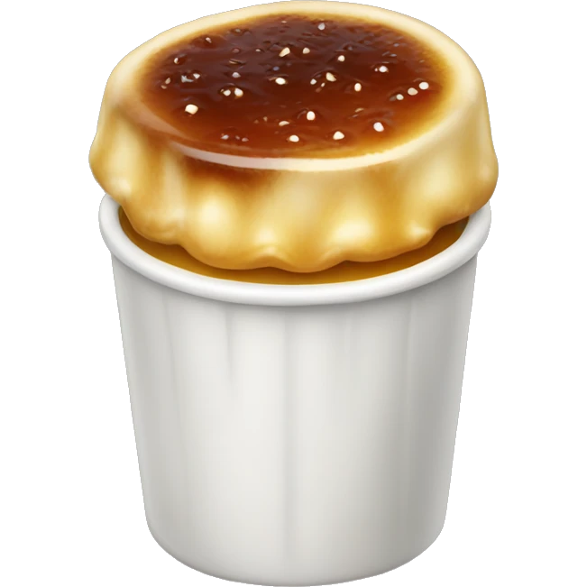 Crème brule emoji